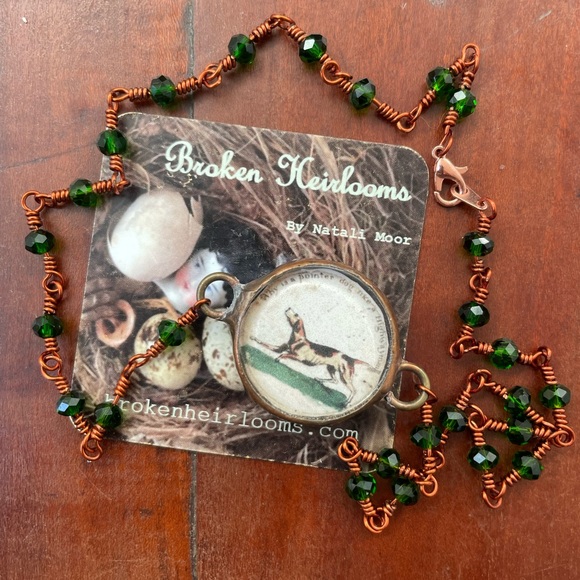 Thaumatrope spinning pendant WATCH VIDEO soldered necklace pointer - Picture 3 of 8